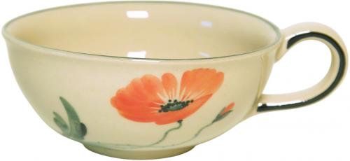 Teetasse Roxi groß Mohn