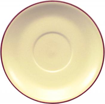 Untertasse 17 Vergissmeinnicht bordeaux