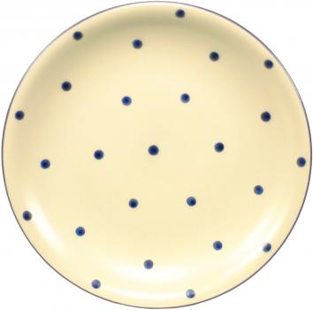 Teller 24 flach Elli-blau