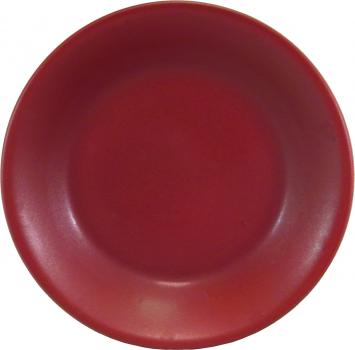 Teller 24 tief matt bordeaux