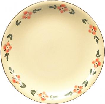 Teller 29 flach Wilde Rose