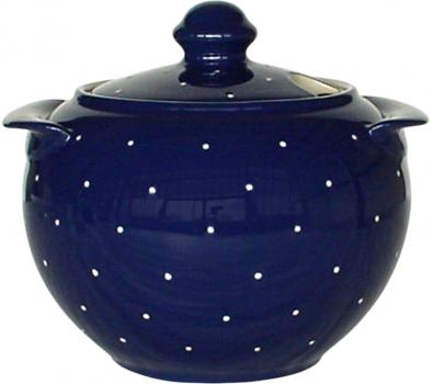 Terrine 2,5  blau 1 Punkt