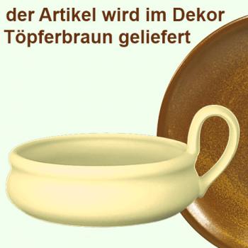 Tiegel braun