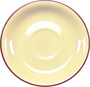 Untertasse 15 Vergissmeinnicht bordeaux