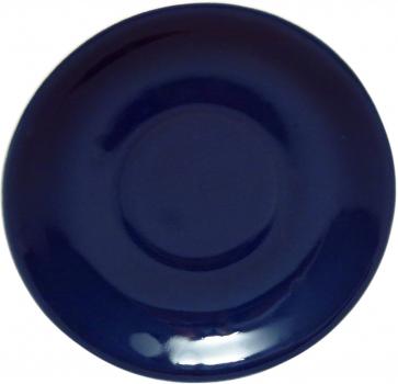 Untertasse Becher glänzend blau