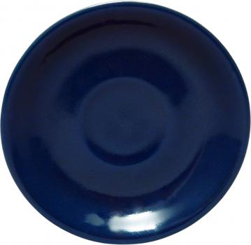 Untertasse 15 glänzend blau