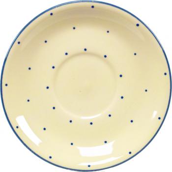 Untertasse 17 hell 1 Punkt