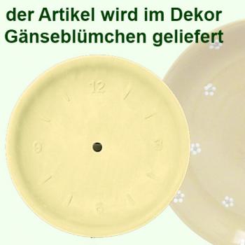 Wanduhr Gänseblümchen