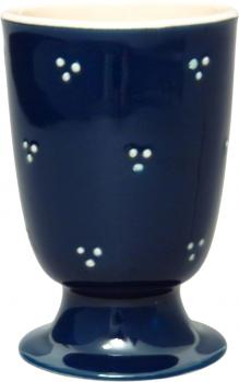 Weinbecher blau 3 Punkt