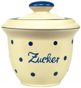 Zuckertopf Elli blau
