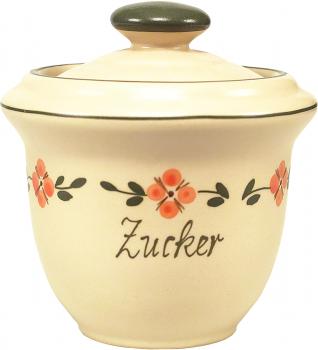 Zuckertopf Wilde Rose