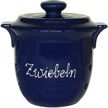 Zwiebeltopf 3,0 glänzend blau