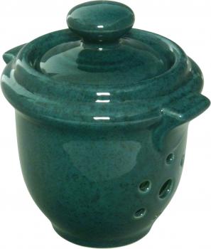 Zwiebeltopf grün Sprenkel