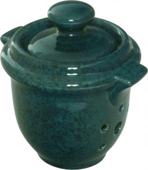 Zwiebeltopf grün Sprenkel