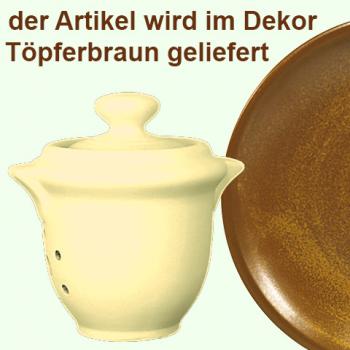 Zwiebeltopf braun