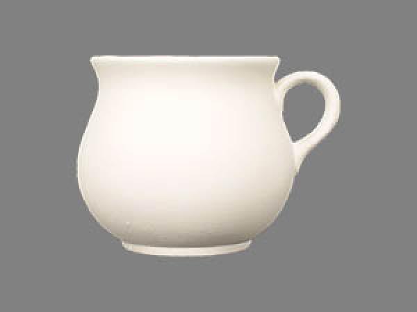 Mollytasse mit Schrift (2 Zeilen) Vergissmeinnicht bordeaux