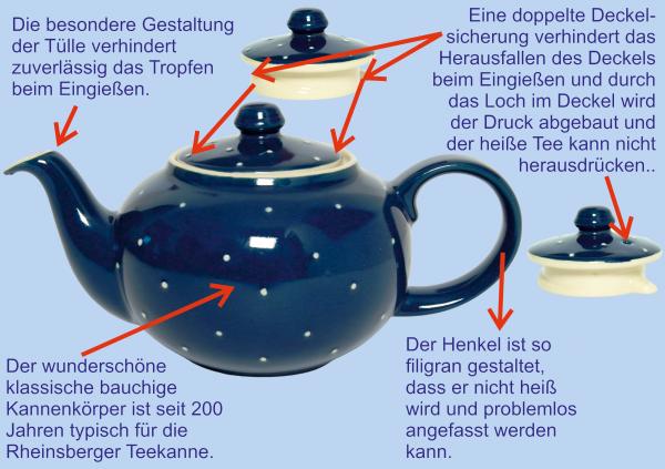 Teekannen 0,4 Liter