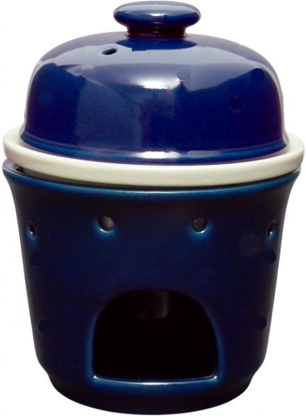 Apfelbräter glänzend blau