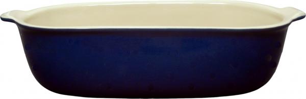 Auflaufform 30 glänzend blau