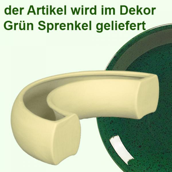 Blütenkranz Halb grün Sprenkel