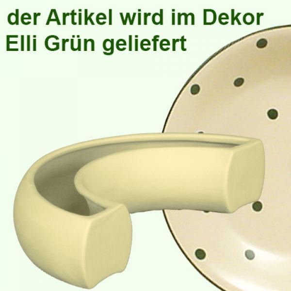 Blütenkranz Halb Elli grün