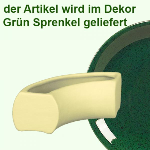 Blütenkranz Viertel grün Sprenkel