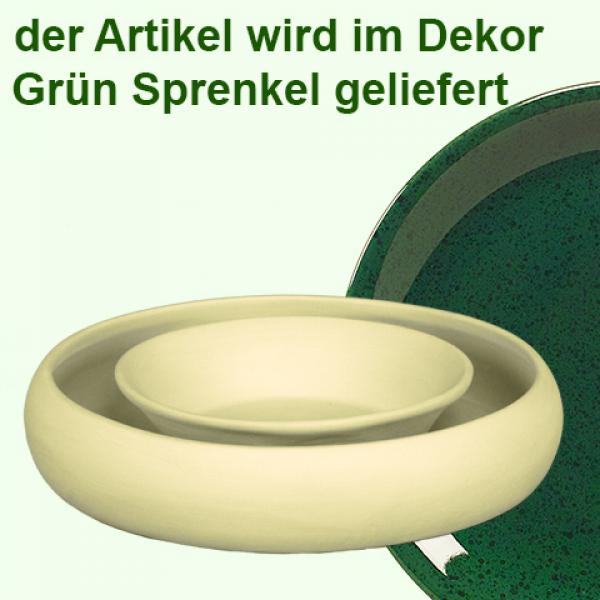 Blütenkranz Voll grün Sprenkel