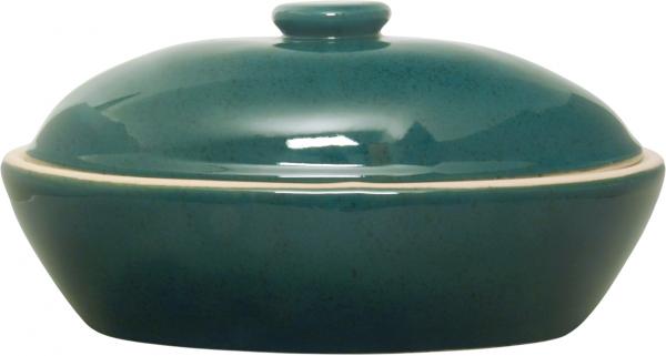 Brottopf groß grün Sprenkel