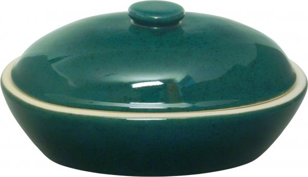 Brottopf groß grün Sprenkel