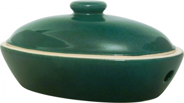 Brottopf klein grün Sprenkel