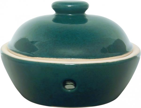 Brottopf klein grün Sprenkel