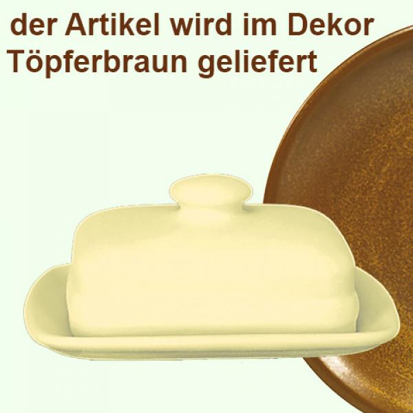 Butterdose braun