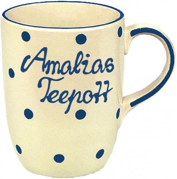 Cappuccino mit Schrift (2 Zeilen)