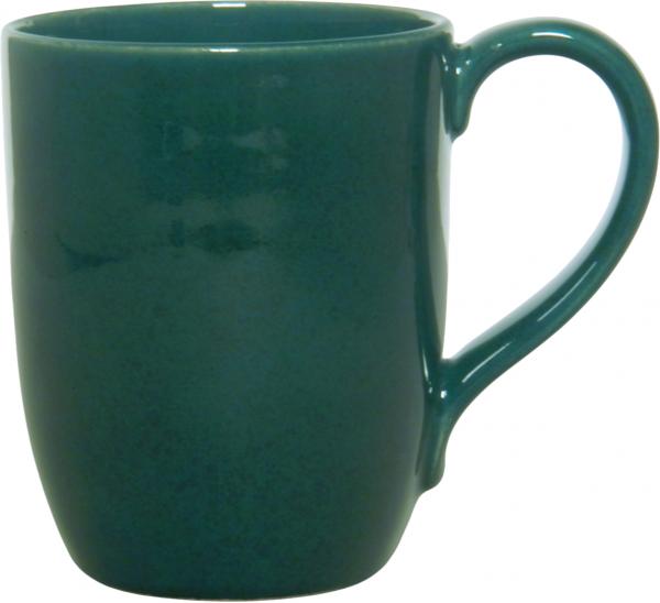 Cappuccinotasse grün Sprenkel