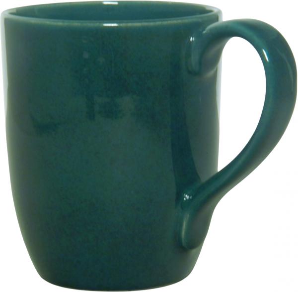 Cappuccinotasse grün Sprenkel