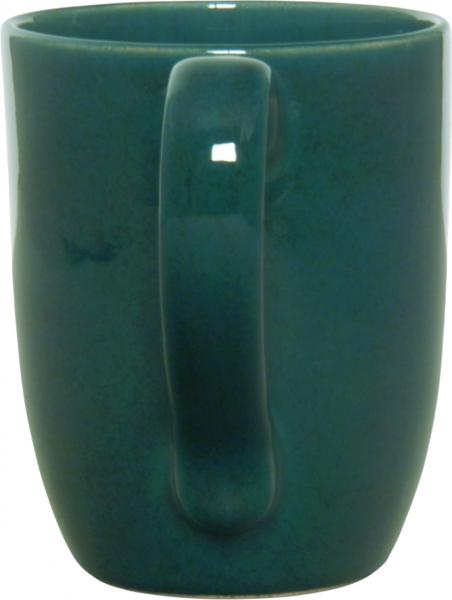 Cappuccinotasse grün Sprenkel