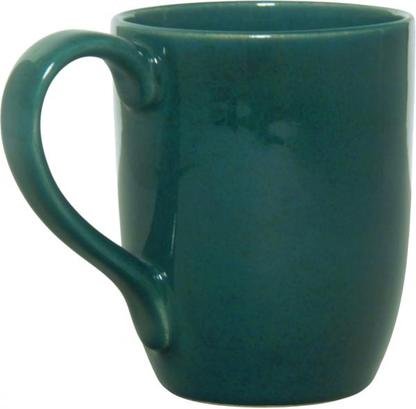 Cappuccinotasse grün Sprenkel