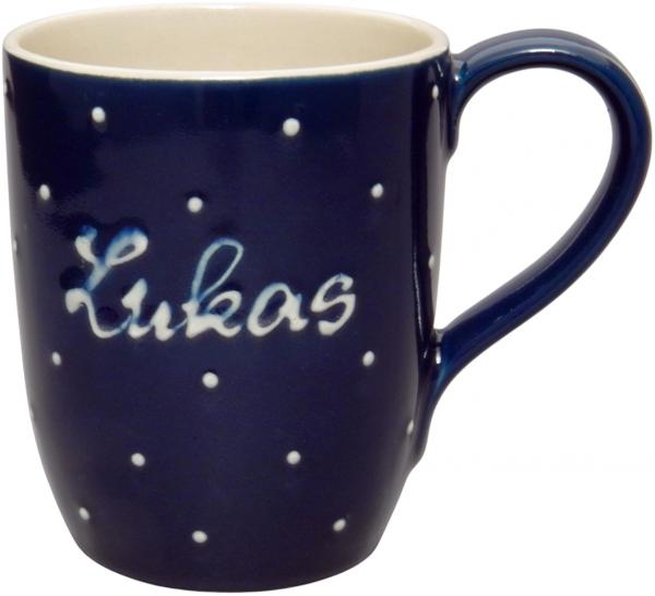 Cappuccino mit Schrift (1 Zeile)