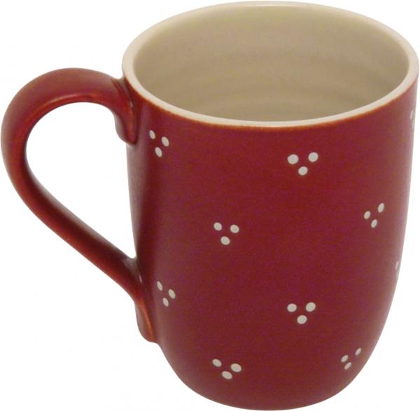 Cappuccinotasse Fliegenpilz mit Schrift (2 Zeilen)