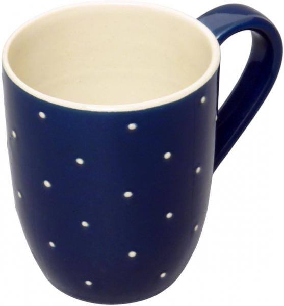 Cappuccinotasse blau 1 Punkt - 2.Wahl