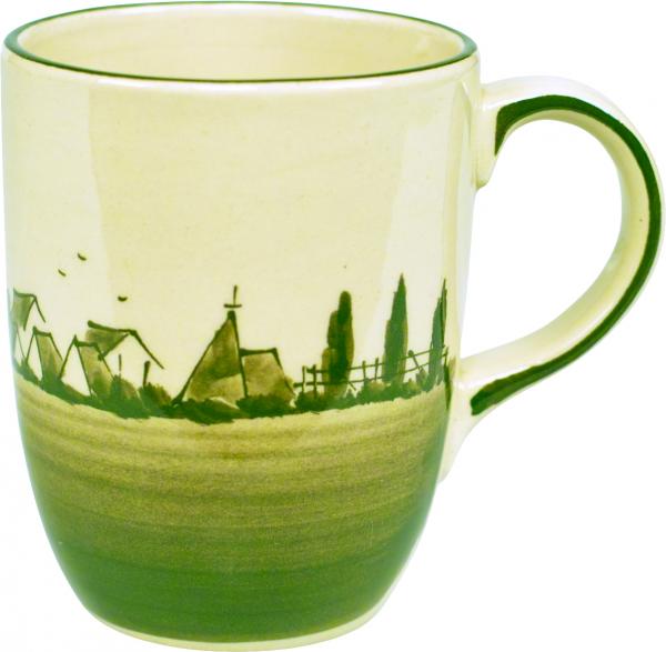 Cappuccino mit Schrift (2 Zeilen) Landart