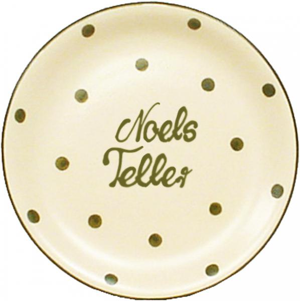 Dessertteller 19 mit Schrift (2 Zeilen)