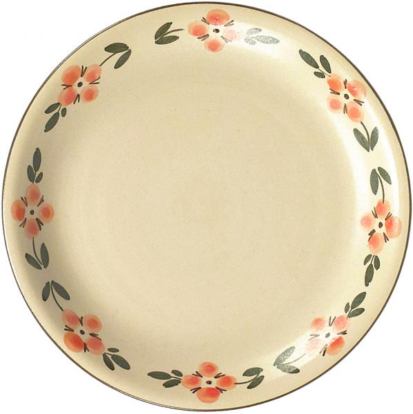 Dessertteller 19 mit Schrift (1 Zeile) Wilde Rose