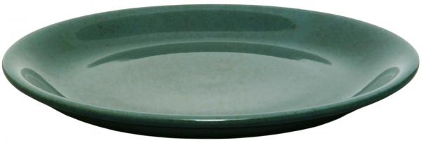 Dessertteller 19 grün Sprenkel