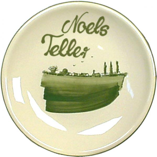 Dessertteller 19 mit Schrift (2 Zeilen)