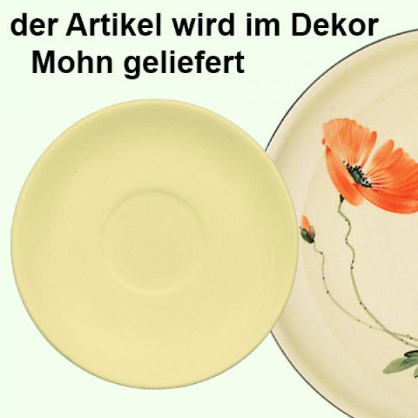 Espresso-Untertasse Mohn