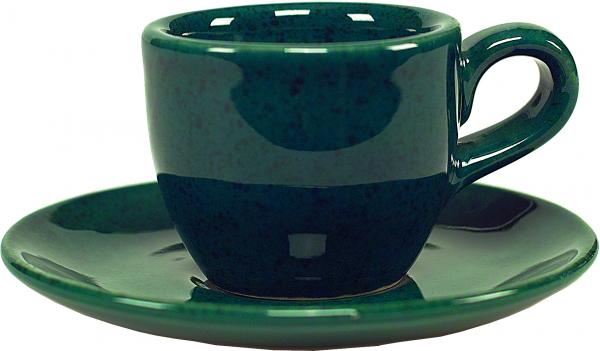 Espresso komplett grün Sprenkel