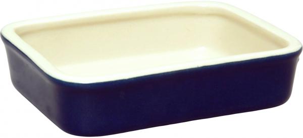 Fischbüchse 12,5 x 10 glänzend blau