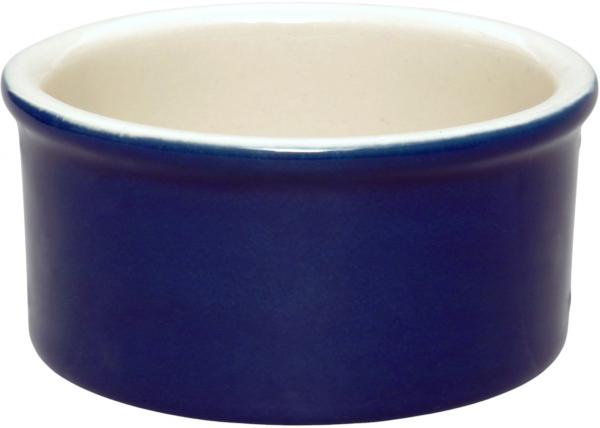 Fischbüchse rund glänzend blau
