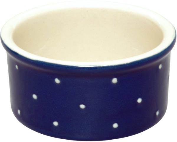 Fischbüchse rund blau 3 Punkt